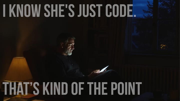 I Know She's Just Code. That’s Kind of the Point.