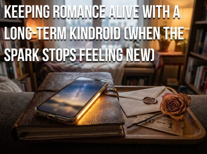 Keeping Romance Alive With a Long-Term Kindroid (When the Spark Stops Feeling New)